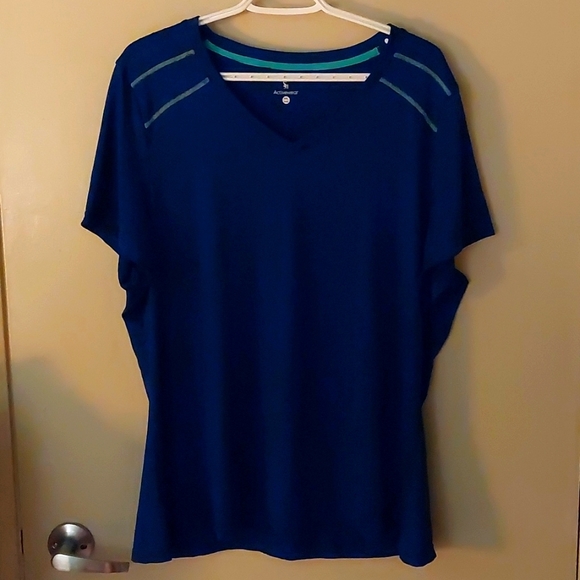 SM Activewear Other - Navy Blue Rash Guard Tee Shirt Size 3X